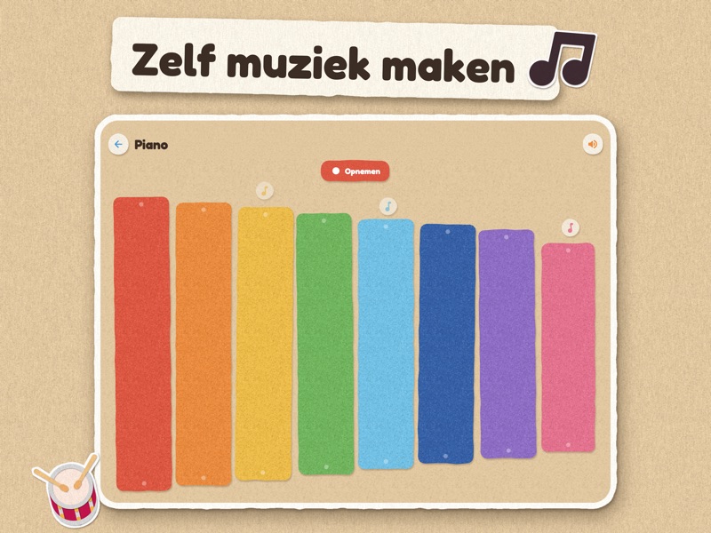 Zelf muziek maken: de piano in de Muziekkamer op de iPad